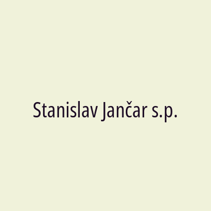 Stanislav Jančar s.p.