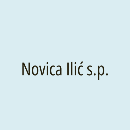 Novica Ilić s.p.