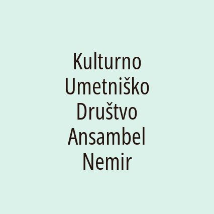 Kulturno Umetniško Društvo Ansambel Nemir - Logotip