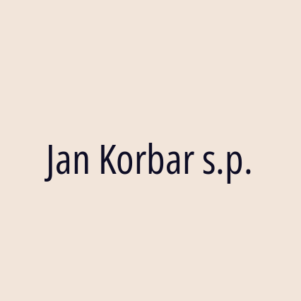 Jan Korbar s.p.