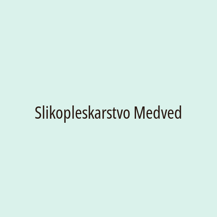 Slikopleskarstvo Medved