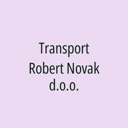 Transport Robert Novak d.o.o. - Logotip