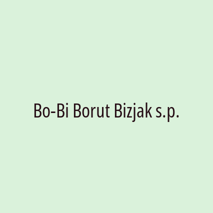 Bo-Bi Borut Bizjak s.p.