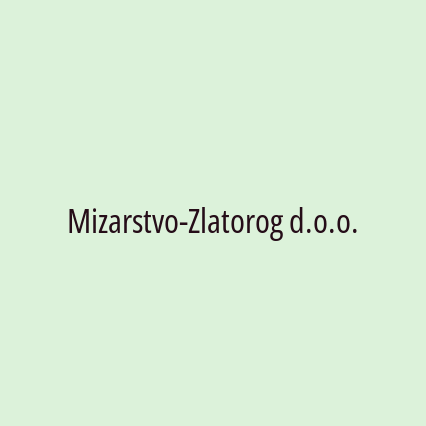 Mizarstvo-Zlatorog d.o.o.