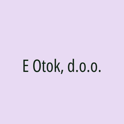 E Otok, d.o.o.