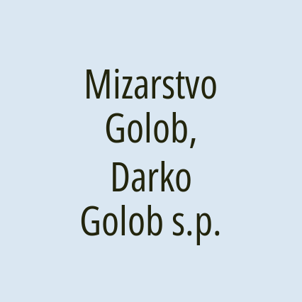 Mizarstvo Golob, Darko Golob s.p.