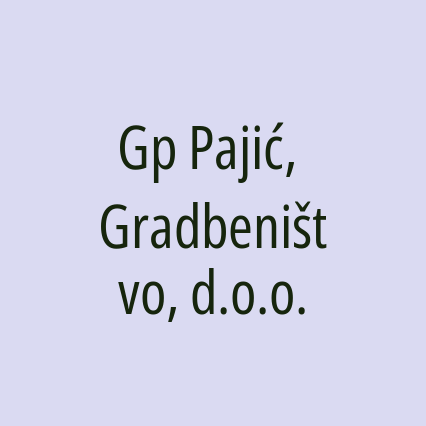 Gp Pajić, Gradbeništvo, d.o.o. - Logotip