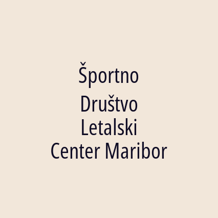 Športno Društvo Letalski Center Maribor - Logotip