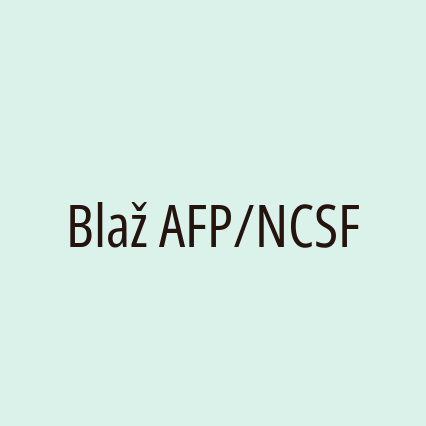 Blaž AFP/NCSF