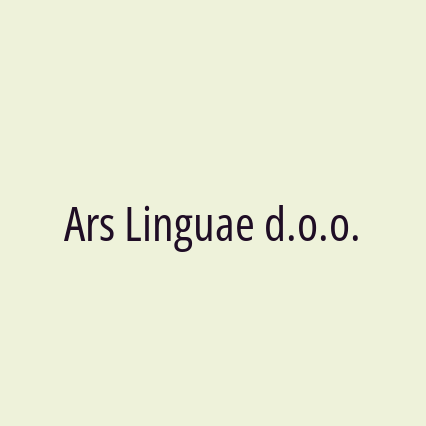 Ars Linguae d.o.o.