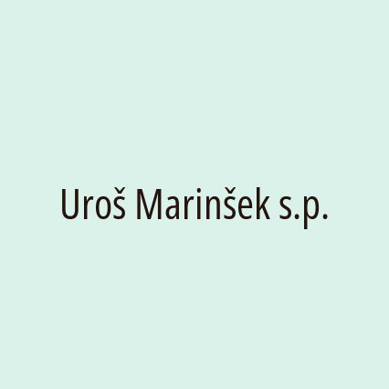 Uroš Marinšek s.p.