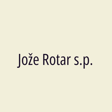 Jože Rotar s.p.