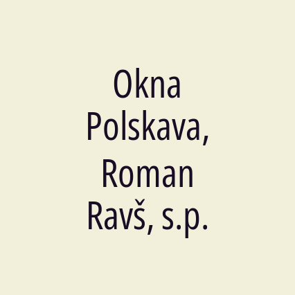 Okna Polskava, Roman Ravš, s.p. - Logotip