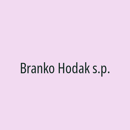 Branko Hodak s.p. - Logotip