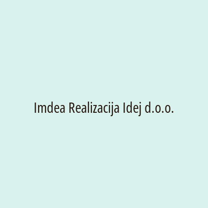 Imdea Realizacija Idej d.o.o. - Logotip