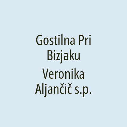 Gostilna Pri Bizjaku Veronika Aljančič s.p. - Logotip