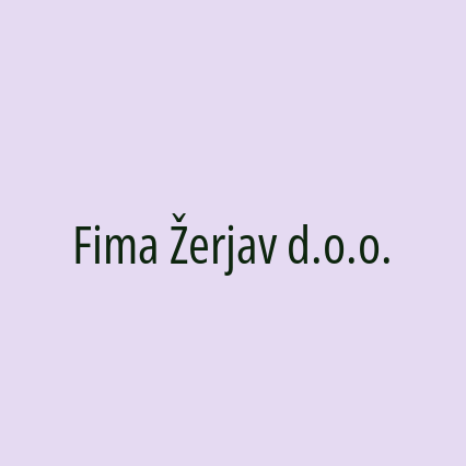 Fima Žerjav d.o.o.