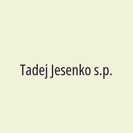 Tadej Jesenko s.p. - Logotip