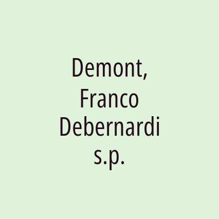 Demont, Franco Debernardi s.p.