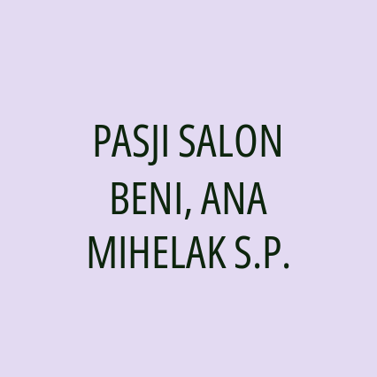 PASJI SALON BENI, ANA MIHELAK S.P. - Logotip