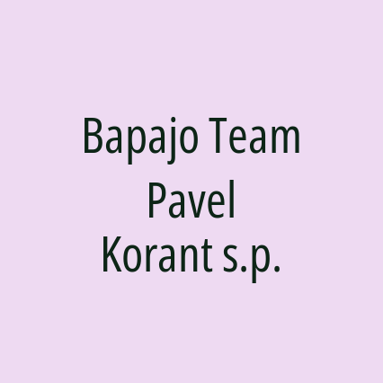 Bapajo Team Pavel Korant s.p.