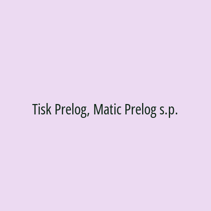 Tisk Prelog, Matic Prelog s.p. - Logotip