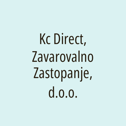 Kc Direct, Zavarovalno Zastopanje, d.o.o.