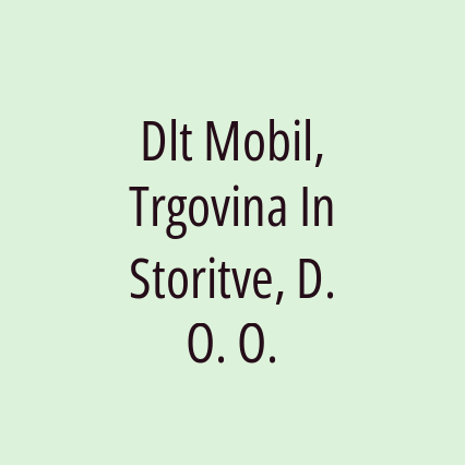 Dlt Mobil, Trgovina In Storitve, D. O. O. - Logotip