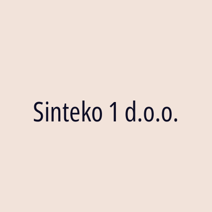 Sinteko 1 d.o.o.