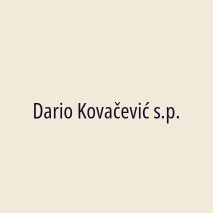 Dario Kovačević s.p.