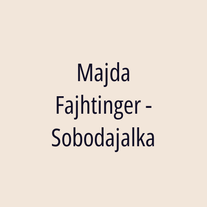 Majda Fajhtinger - Sobodajalka - Logotip