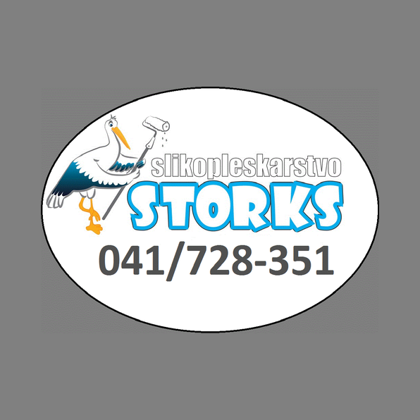 Slikopleskarstvo Storks - Logotip