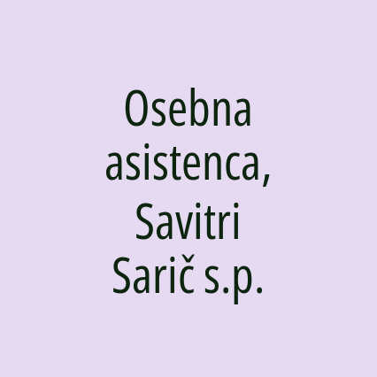 Osebna asistenca, Savitri Sarič s.p. - Logotip