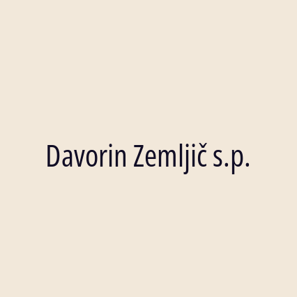 Davorin Zemljič s.p.