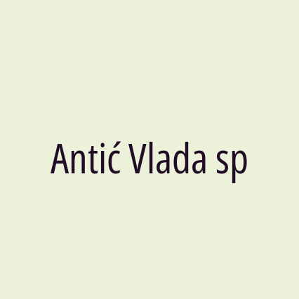 Antić Vlada sp