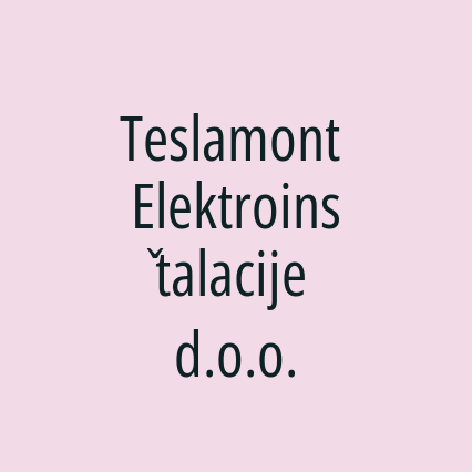 Teslamont Elektroinštalacije d.o.o. - Logotip