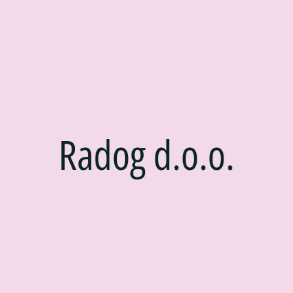 Radog d.o.o. - Logotip