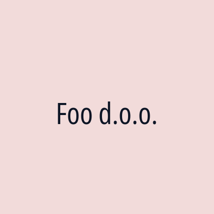 Foo d.o.o. - Logotip