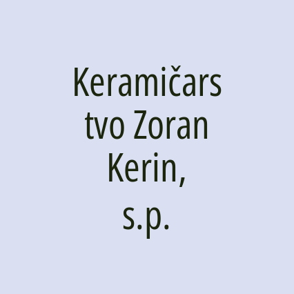 Keramičarstvo Zoran Kerin, s.p.