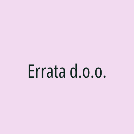 Errata d.o.o.