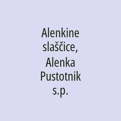 Alenkine slaščice, Alenka Pustotnik s.p. - Logotip