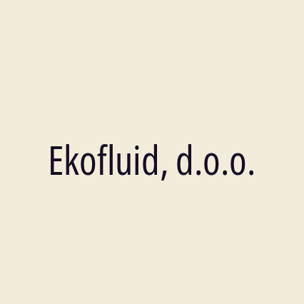 Ekofluid, d.o.o.