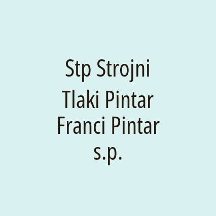 Stp Strojni Tlaki Pintar Franci Pintar s.p. - Logotip