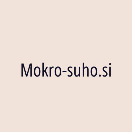 Mokro-suho.si - Logotip