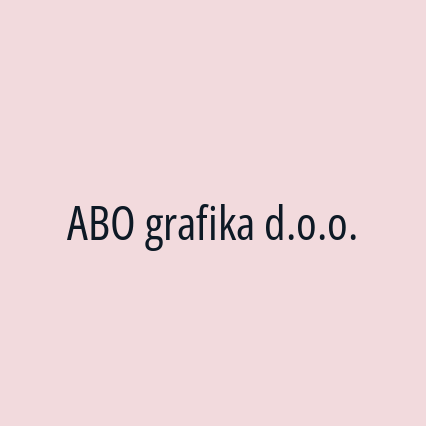 ABO grafika d.o.o. - Logotip