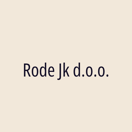 Rode Jk d.o.o.