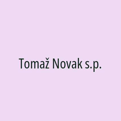 Tomaž Novak s.p. - Logotip