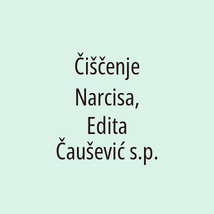 Čiščenje Narcisa, Edita Čaušević s.p. - Logotip