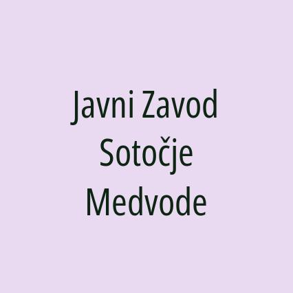 Javni Zavod Sotočje Medvode