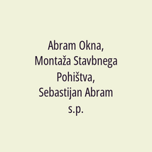 Abram Okna, Montaža Stavbnega Pohištva, Sebastijan Abram s.p. - Logotip